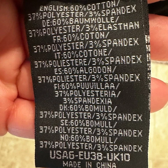 Free People Black Wide Leg Pants - Picture 3 of 6